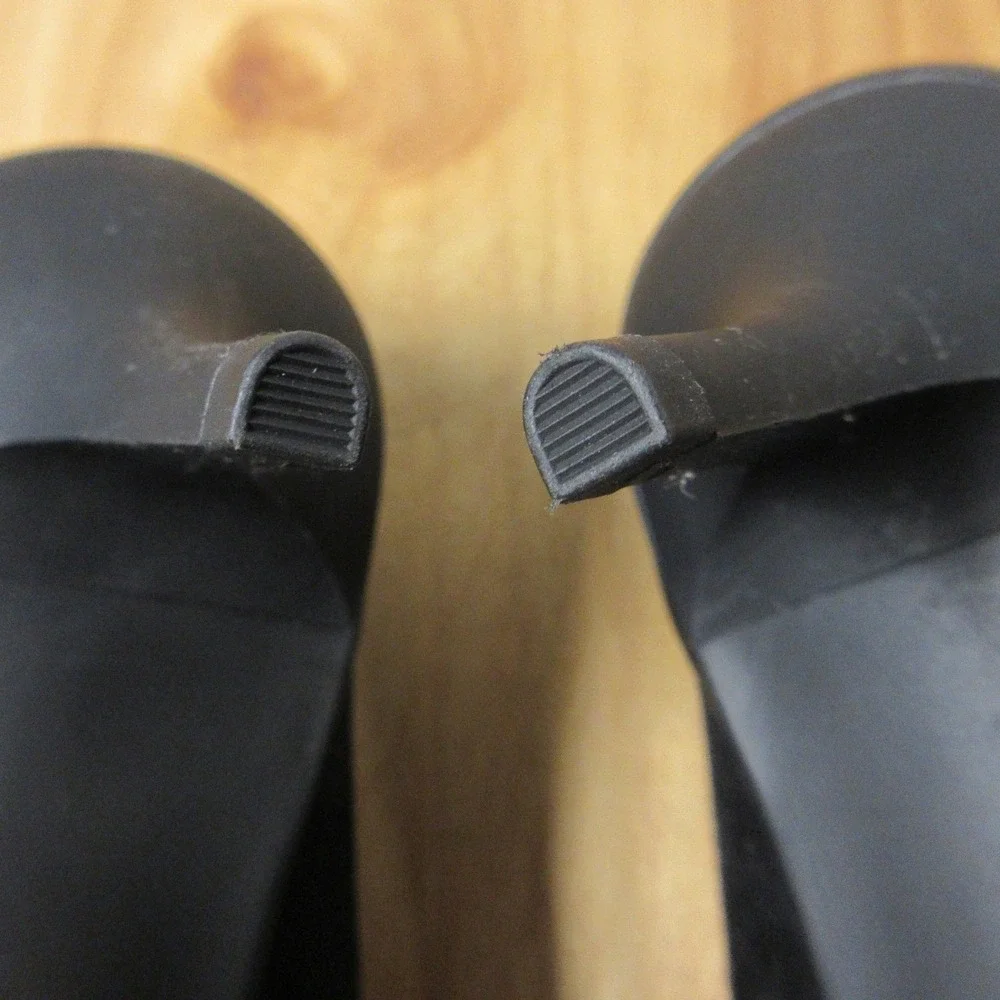 LOGO Lori Goldstein Jesse Black Suede Pointed Toe Mary Jane Pumps Sz 7 Shoes NEW